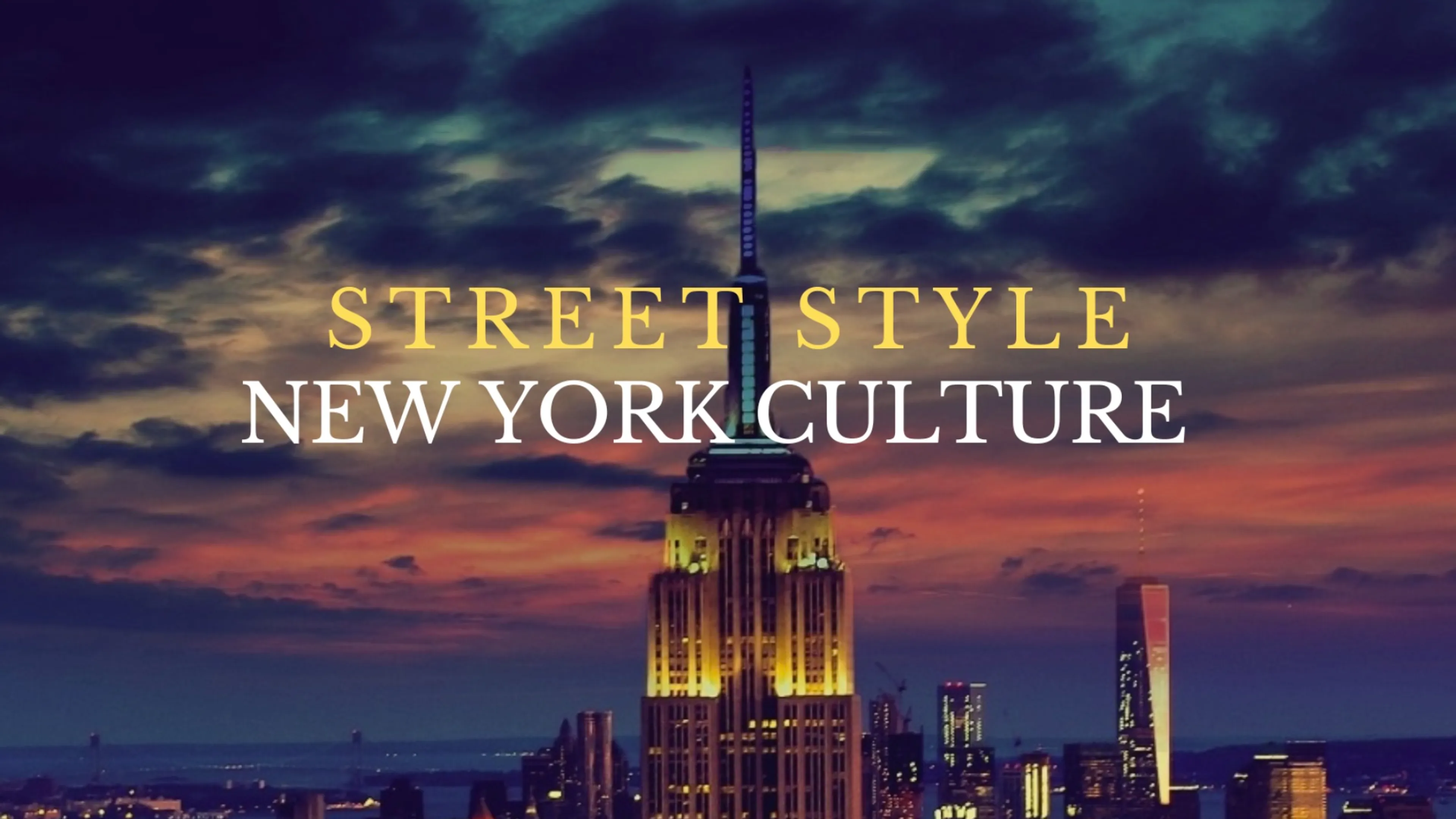 Street Style: A New York Culture poster